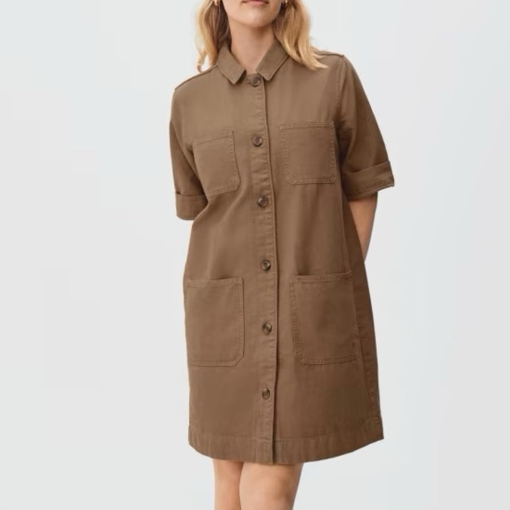 Everlane Chore Mini Dress